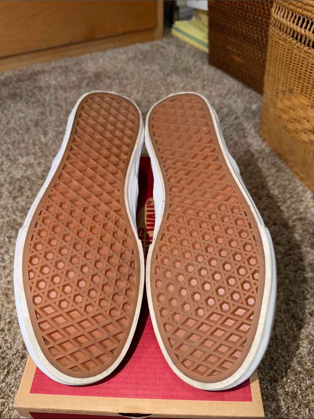 🌈VANS Slip-On Pro - Silver Rainbow 9.5W🌈 - Picture 4 of 7